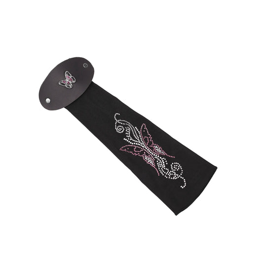 BSM00HRT-506 Avielle Women's 10-Inch Butterfly Hair Tube