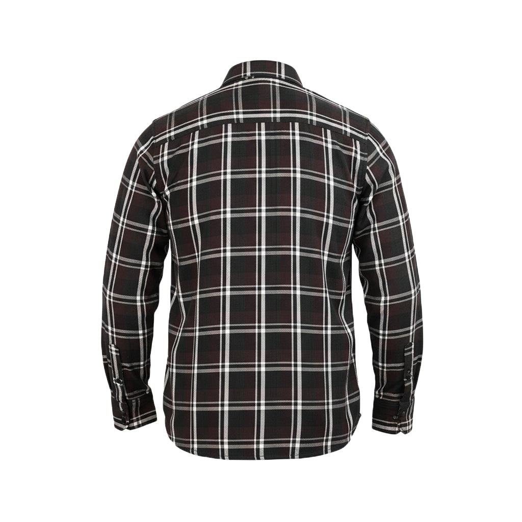 BSM4698 Cocoa Men’s Biker Shirt