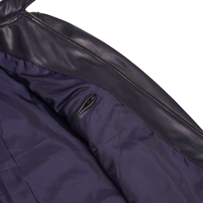 BSM5010 NavyFlux Men’s Faux Leather Jacket