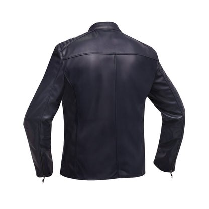 BSM5010 NavyFlux Men’s Faux Leather Jacket