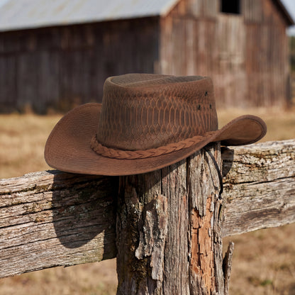 BSM4683 Wild Spur - Men’s Leather Hat