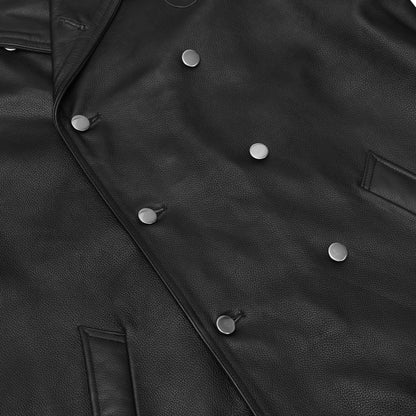 BSM5028 Cavalier Men’s Long Sleeve Leather Jacket