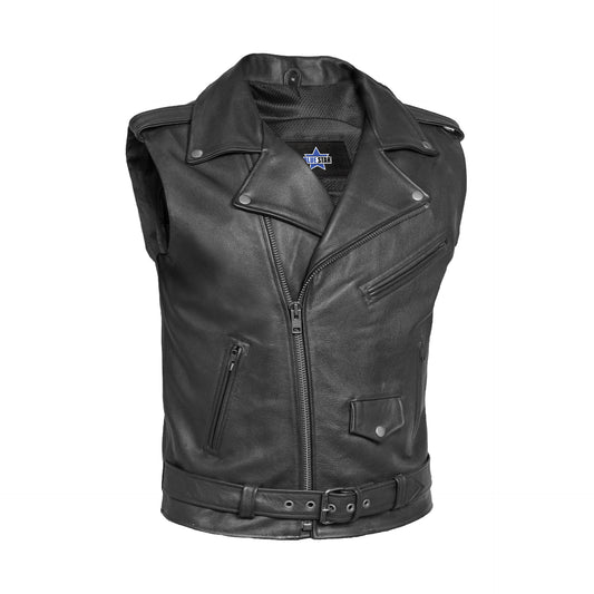 BSM4627 Cruze Motorcycle Leather Vest