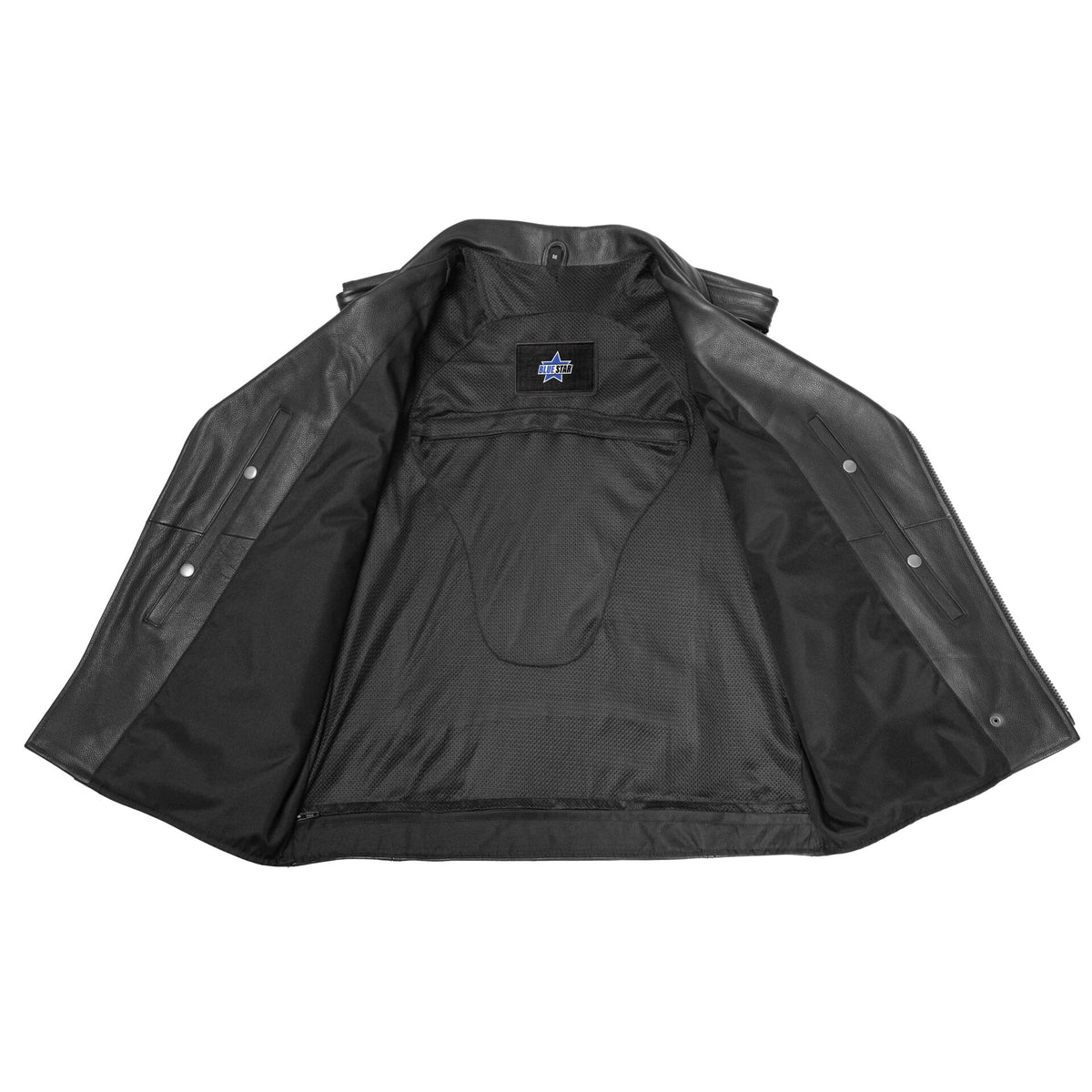 BSM4627 Cruze Motorcycle Leather Vest
