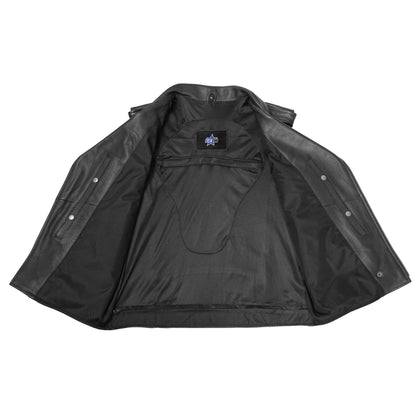 BSM4627 Cruze Motorcycle Leather Vest