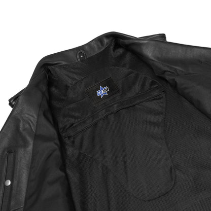 BSM4627 Cruze Motorcycle Leather Vest