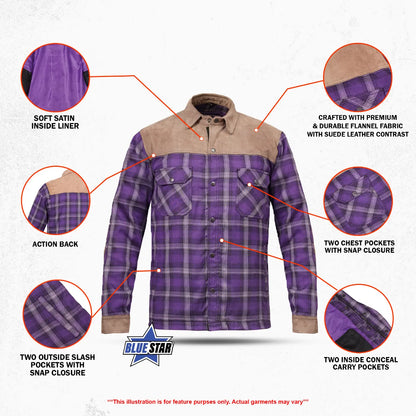 PlumForge Men’s Flannel Shirt