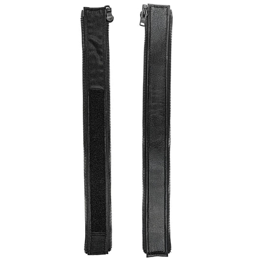 Men's Black Universal Vest Expander Panel with Black Oxides Zip