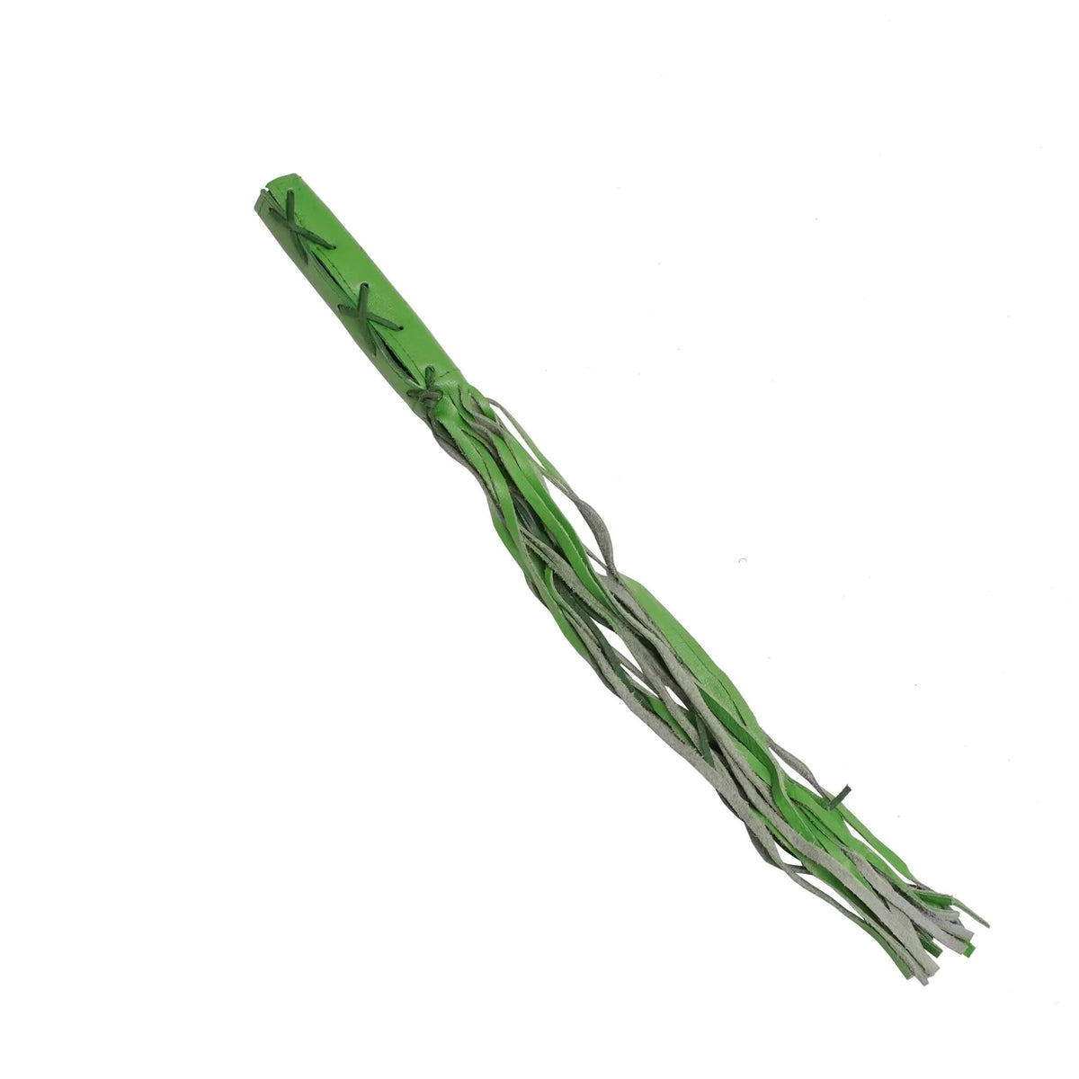 Leather Clutch Lever Cover - Green - Fringe Detail - Renegade Classics