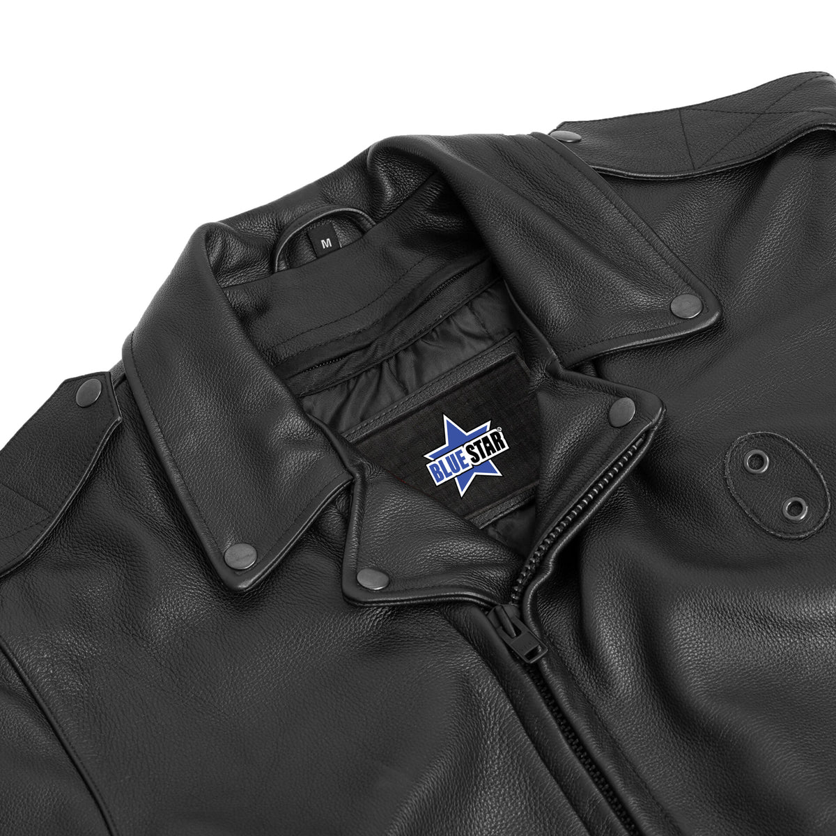 BSM4660 Rogue Rider Men’s Leather Motorcycle Jacket