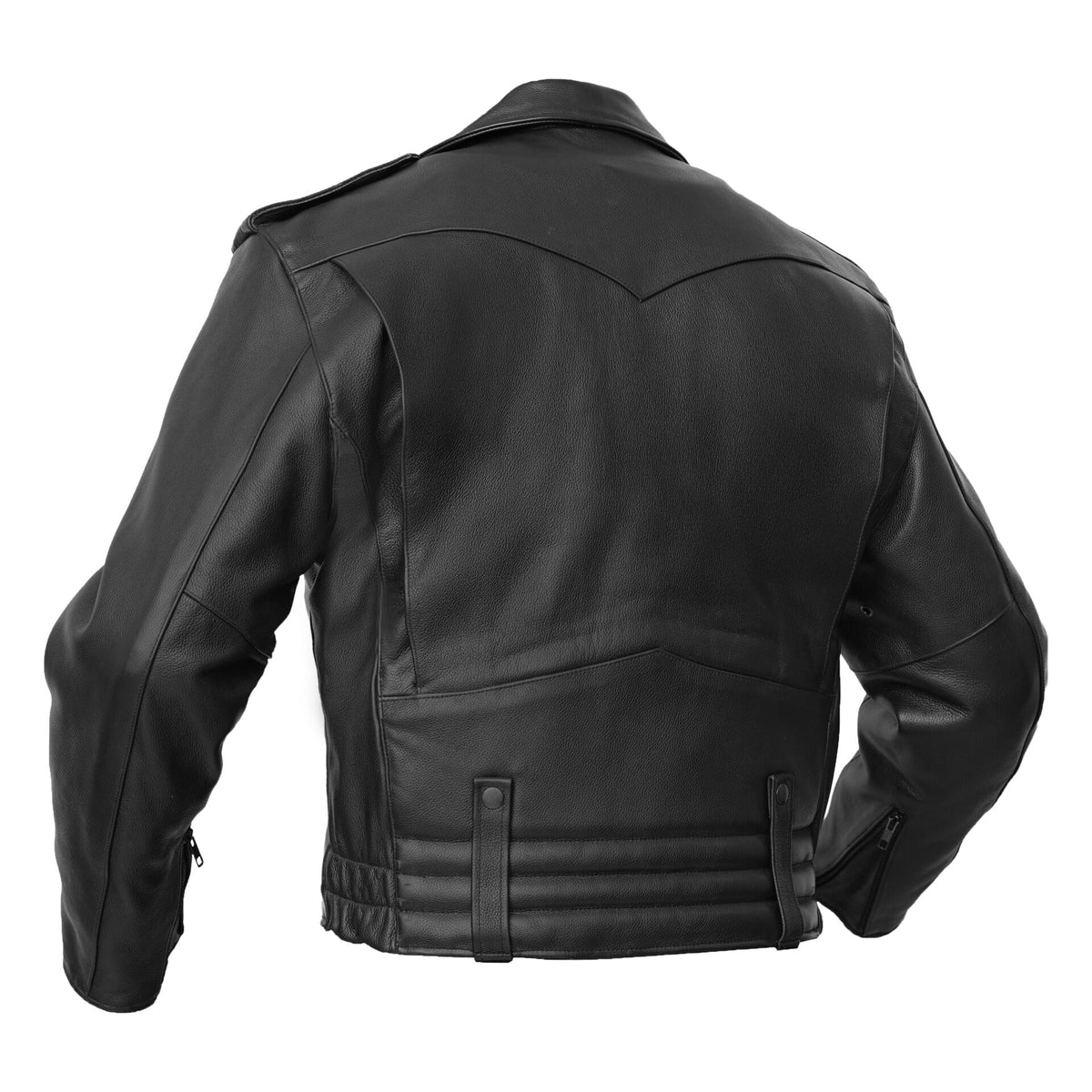 BSM4660 Rogue Rider Men’s Leather Motorcycle Jacket