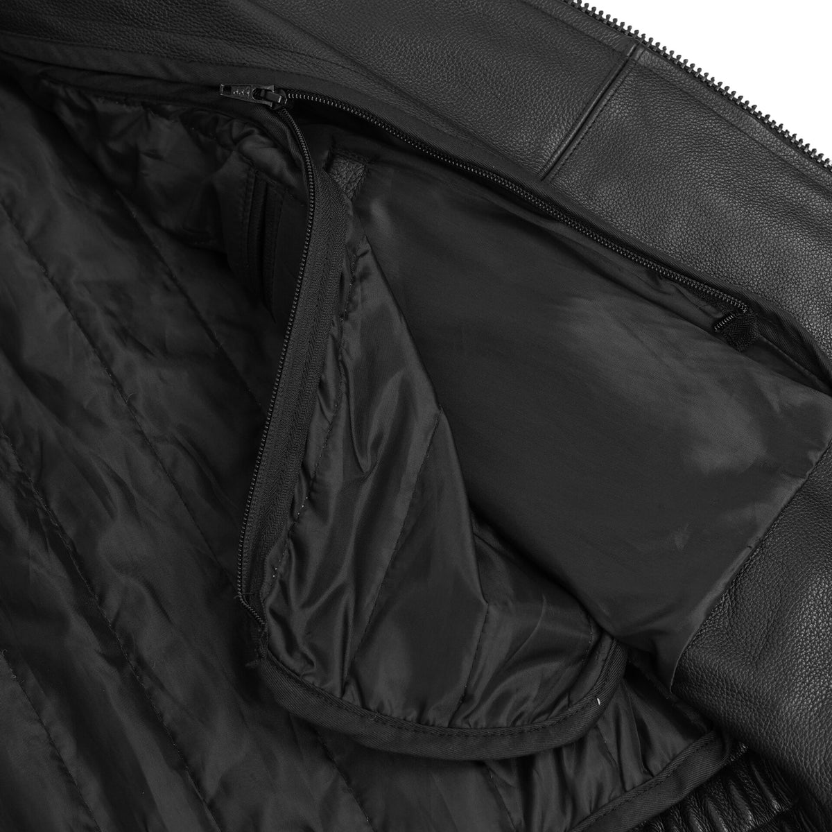 BSM4660 Rogue Rider Men’s Leather Motorcycle Jacket