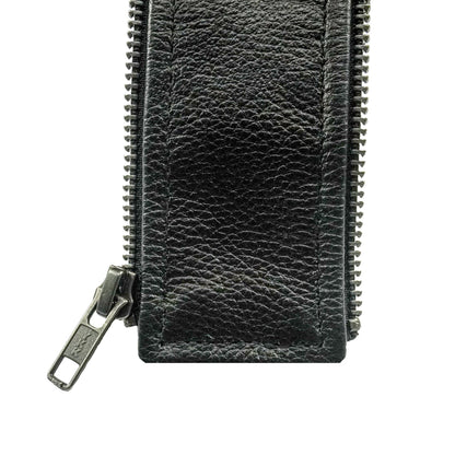 Men's Black Universal Vest Expander Panel with Gun Metal Zip # 5