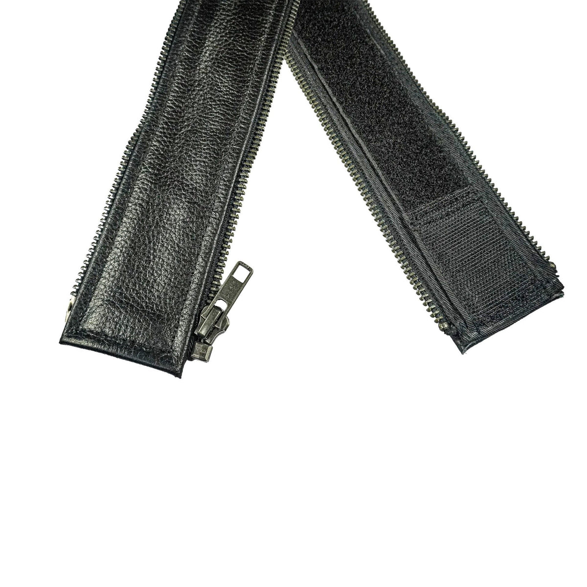 Men's Black Universal Vest Expander Panel with Gun Metal Zip # 5
