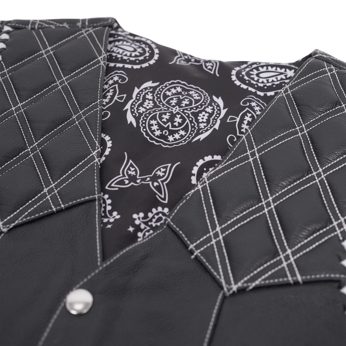 BSM4644 Velrik Men’s Leather Vest