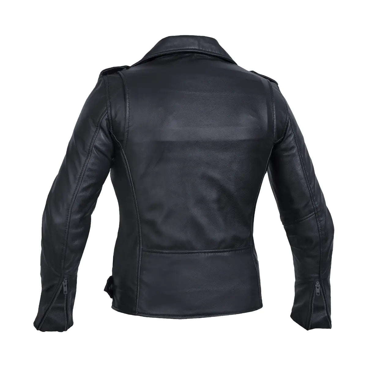 Moonlight Women's Navy Blue Fashion Leather Jacket