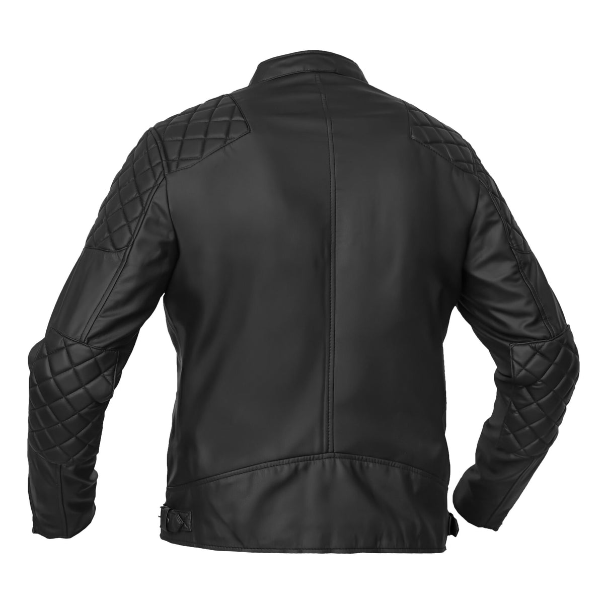 BSM4657 Venture Guard Men’s Faux Leather Motorcycle Jacket
