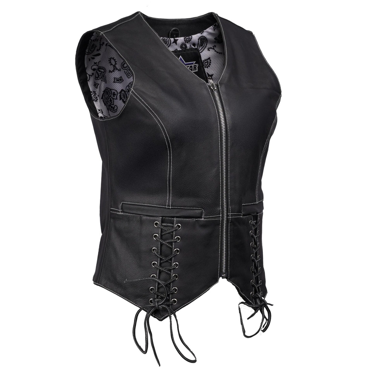 BSM4606 Night Edge Black Ladies Vest