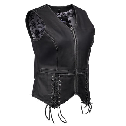 BSM4606 Night Edge Black Ladies Vest