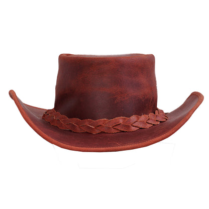 BSM4688 Midnight Wrangler - Men’s Leather Hat