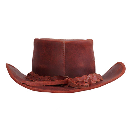 BSM4688 Midnight Wrangler - Men’s Leather Hat