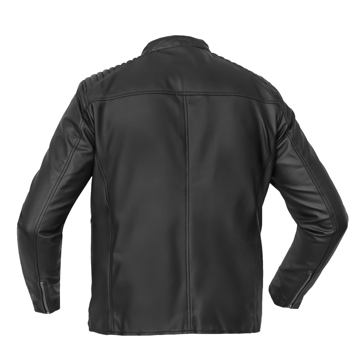 BSM4658 Rivet Soul Men’s Faux Leather Motorcycle Jacket