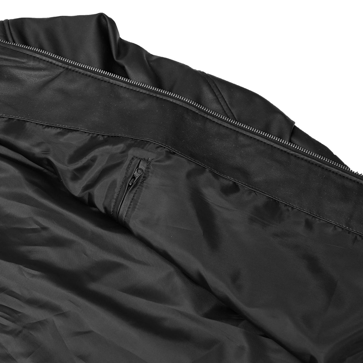 BSM4658 Rivet Soul Men’s Faux Leather Motorcycle Jacket