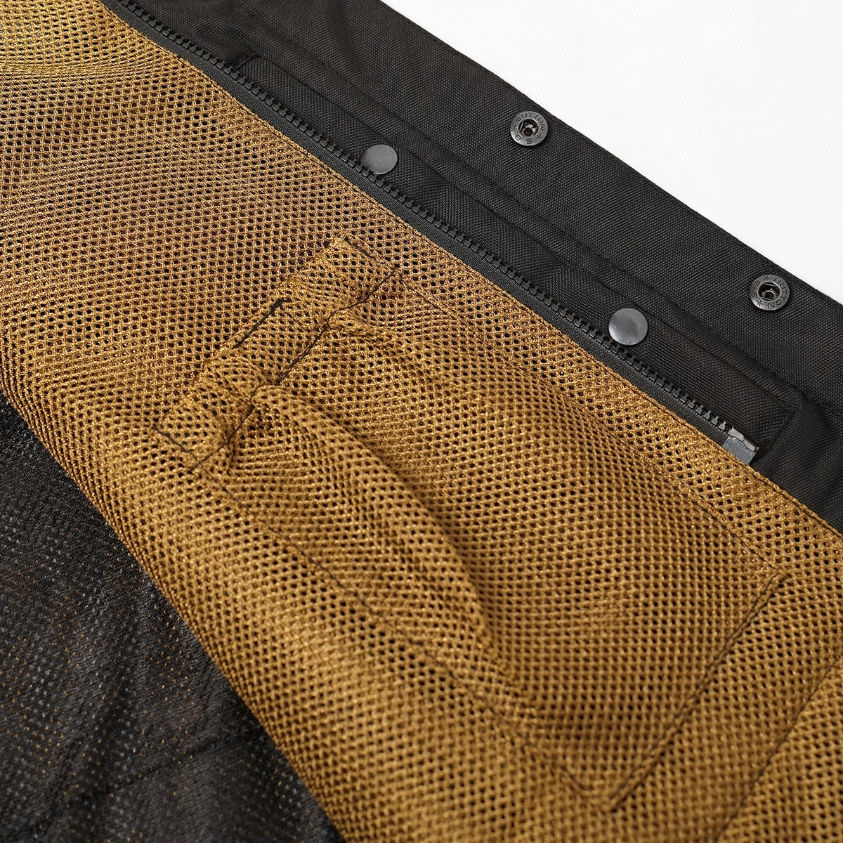 BSM4610 - Blaze Olive Men’s Motorcycle Mesh Vest
