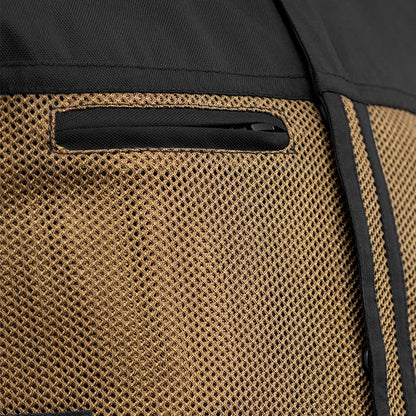 BSM4610 - Blaze Olive Men’s Motorcycle Mesh Vest