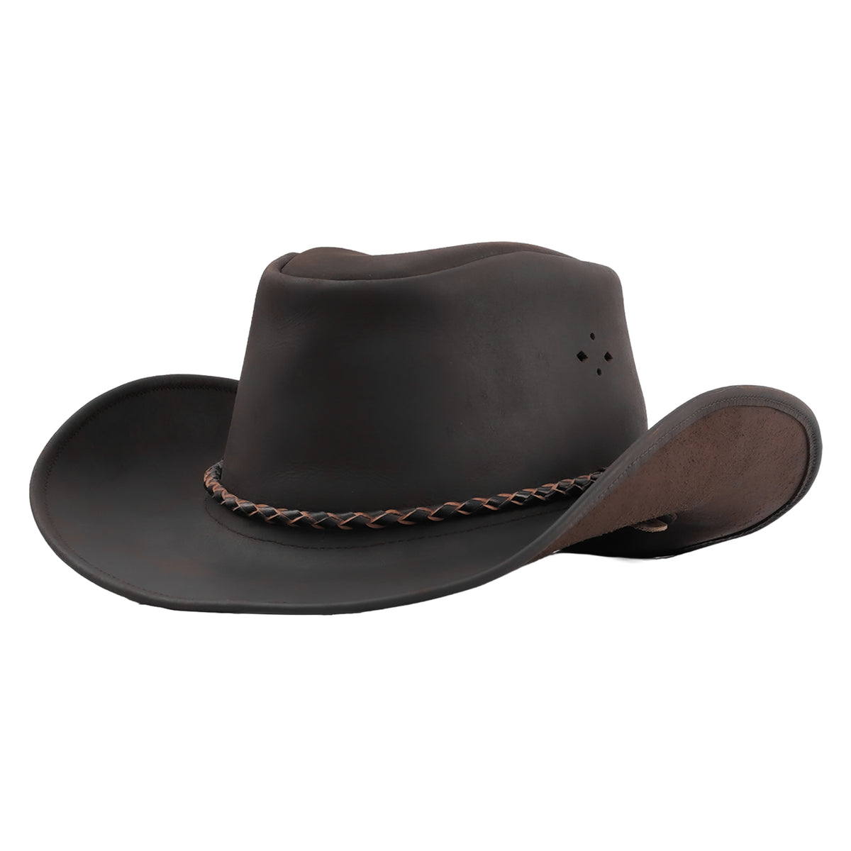 BSM4684 Blackthorn Rider- Men’s Leather Hat