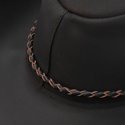 BSM4684 Blackthorn Rider- Men’s Leather Hat