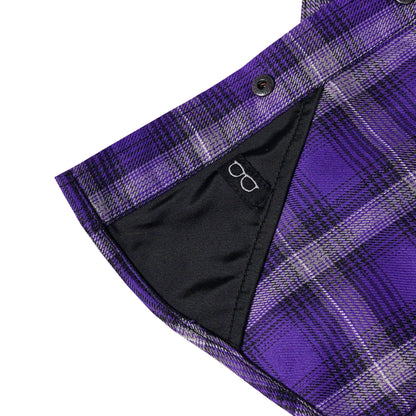 BSM4638 Duskberry Women’s Flannel Shirt
