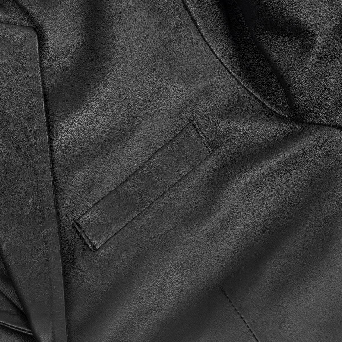 BSM1148 Men’s Sheep Skin Leather Blazer