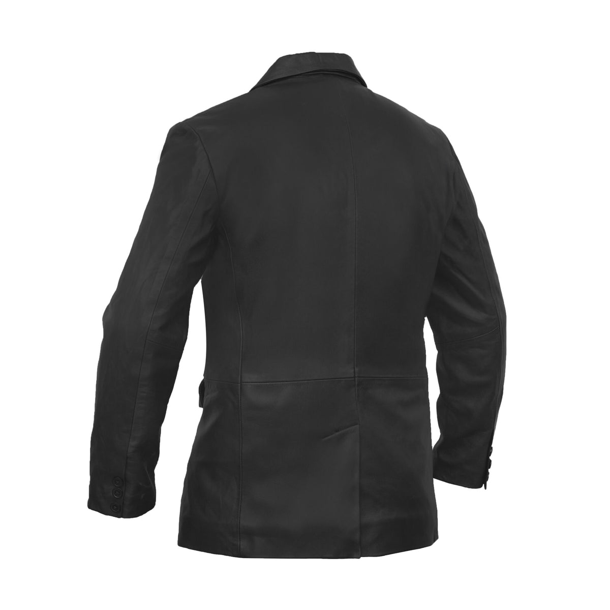 BSM1148 Men’s Sheep Skin Leather Blazer