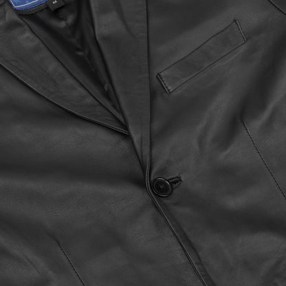 BSM1148 Men’s Sheep Skin Leather Blazer