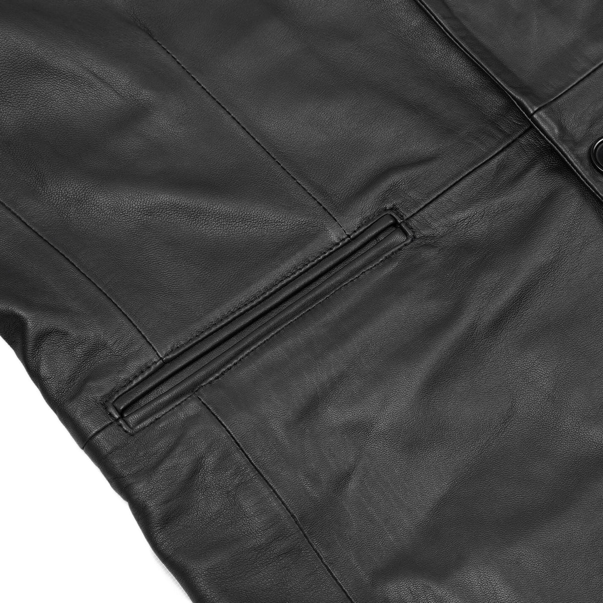 BSM1148 Men’s Sheep Skin Leather Blazer