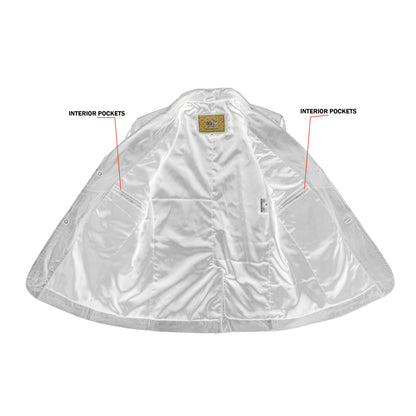BSM1148 Men’s Sheep Skin Leather Blazer