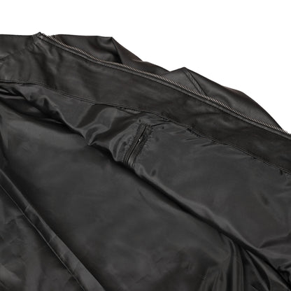 BSM4659 Midnight Forge Men’s Faux Leather Motorcycle Jacket