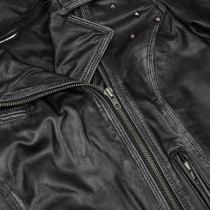 BSM5018 Shadow Stud - Women’s Leather Motorcycle Jacket
