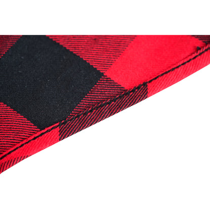 BSM4591 Men’s Red and Black Sleeveless Flannel