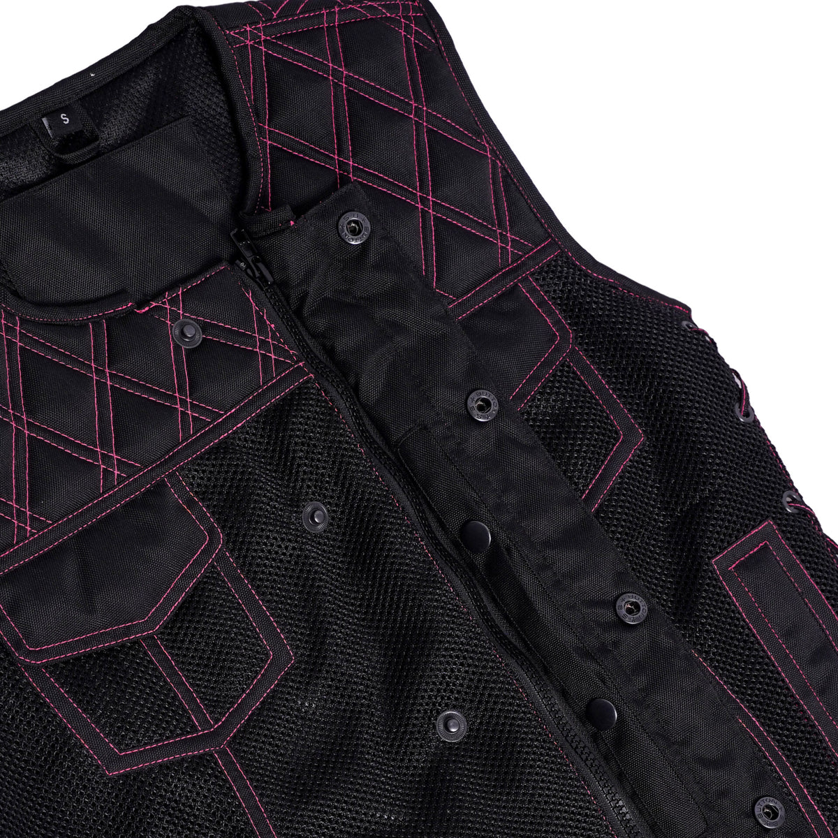 BSM4624 Rosé Rebel – Women’s Mesh Vest