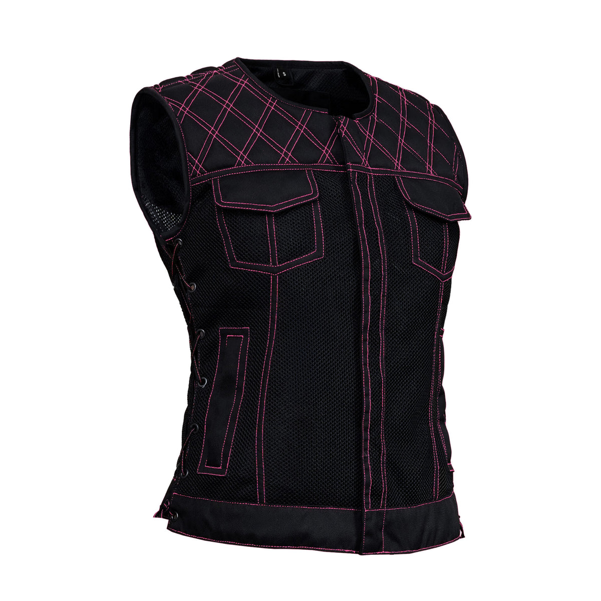 BSM4624 Rosé Rebel – Women’s Mesh Vest