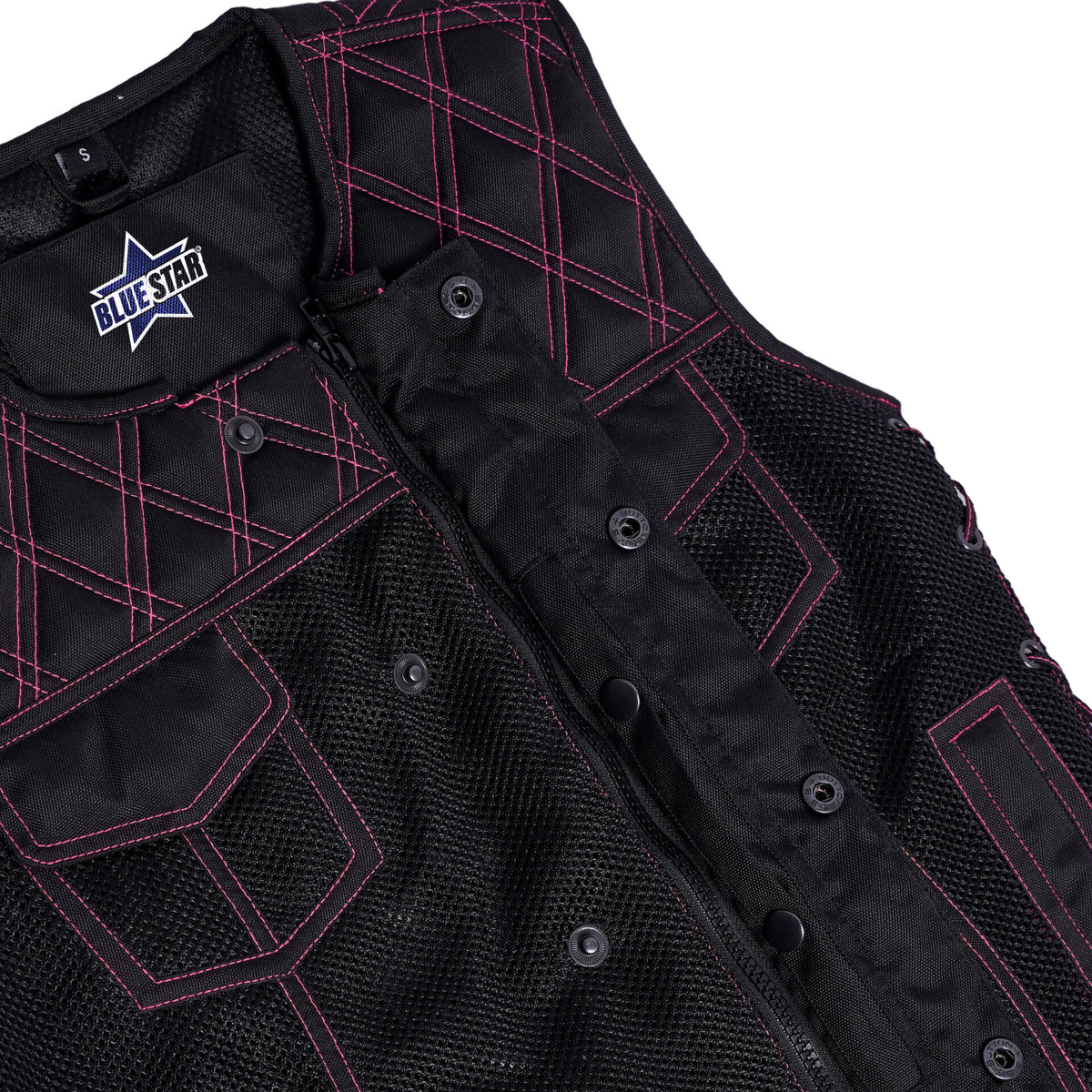 BSM4624 Rosé Rebel – Women’s Mesh Vest