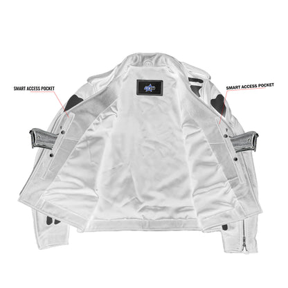 BSM5035 Deathless Women’s MC Bone Jacket