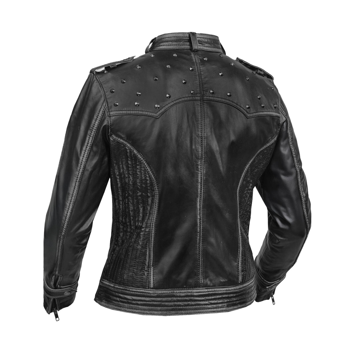 BSM4693 Mistress– Women’s Leather Motorcycle Jacket