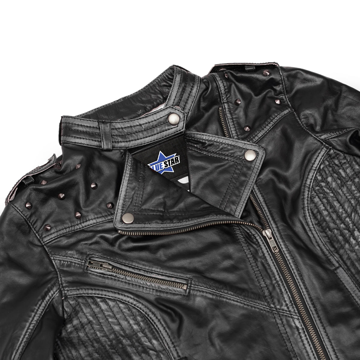 BSM4693 Mistress– Women’s Leather Motorcycle Jacket