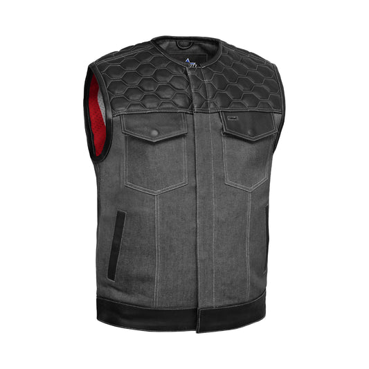 BSM5046 HiveOps Men’s Denim Vest