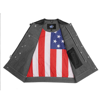 BSM5046 HiveOps Men’s Denim Vest