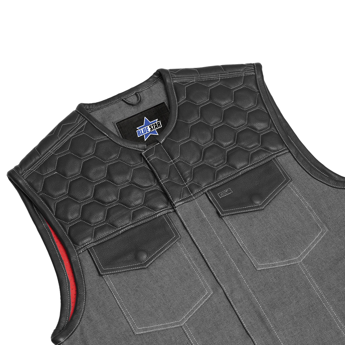 BSM5046 HiveOps Men’s Denim Vest