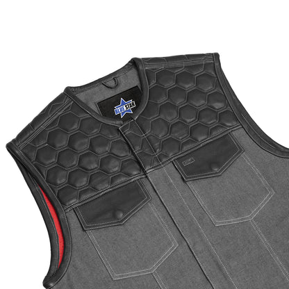 BSM5046 HiveOps Men’s Denim Vest